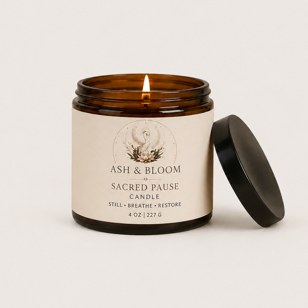Sacred Pause Candle