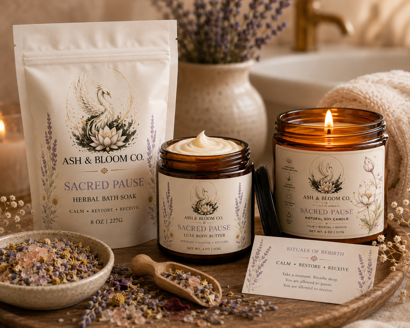 Ritual Set – Sacred Pause Collection
